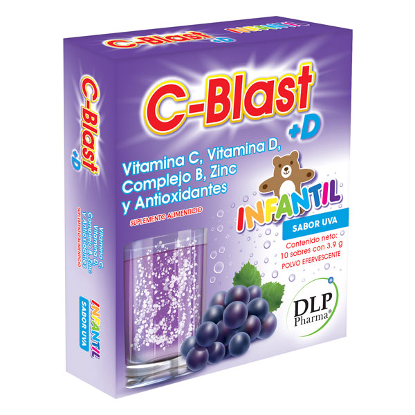 Corporativo DL fabrica, Suplementos alimenticio que aportan Vitamina C, Vitamina D, Complejo B, Zinc y Antioxidantes disponibles en tres presentaciones y sabores, Naranja para adulto, sabor uva para uso infantil y la versión libre de azúcar para el cuidado del paciente diabético.<br><br><button type='button' class='btn btn-light btn-sm' ><a href='https://cblast.mx/' style='text-decoration: none;' target='_blank'>Sitio Web</a></button>