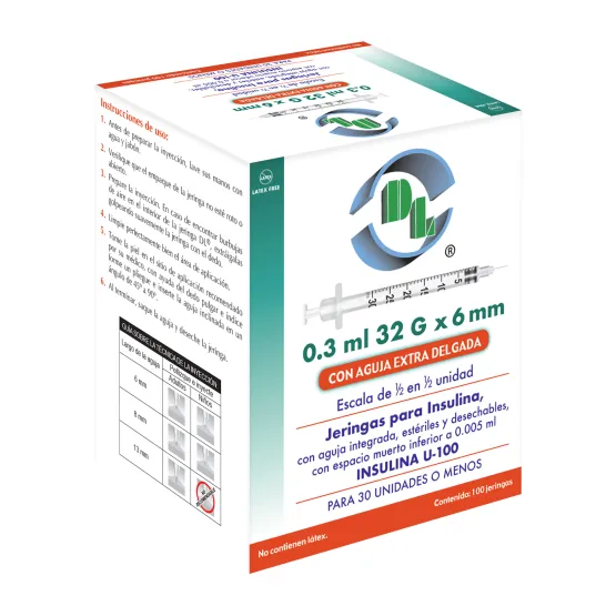 Las Jeringas DL están fabricadas con materiales plásticos grado médico, no tóxicos y libres de látex por lo que no provocan reacciones tisulares, el acero inoxidable es austenítico equivalente al tipo AISI 304. Son estériles, desechables, libres de pirógenos y están ensambladas con agujas que bajo condiciones normales de uso, no producen sustancias tóxicas. En Jeringas para vacunación de 1ml, CORPORATIVO DL presenta un émbolo de seguridad que garantiza la inutilización de las mismas, así mismo le ofrece una aguja para cada necesidad, mismas que poseen excelentes acabados y ángulos que aseguran una fácil penetración, disminuyendo el dolor.